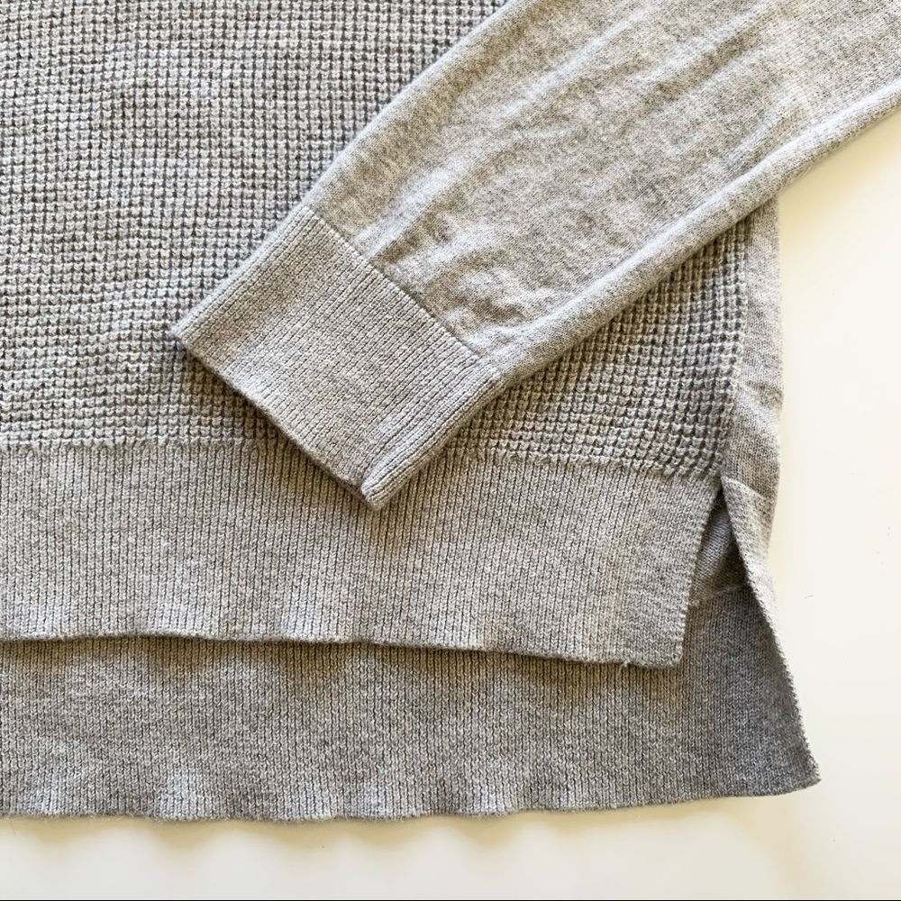 🌸Theory🌸 Women’s Cashmere Cardigan Sweater Sz Small Gray - Picture 4 of 10